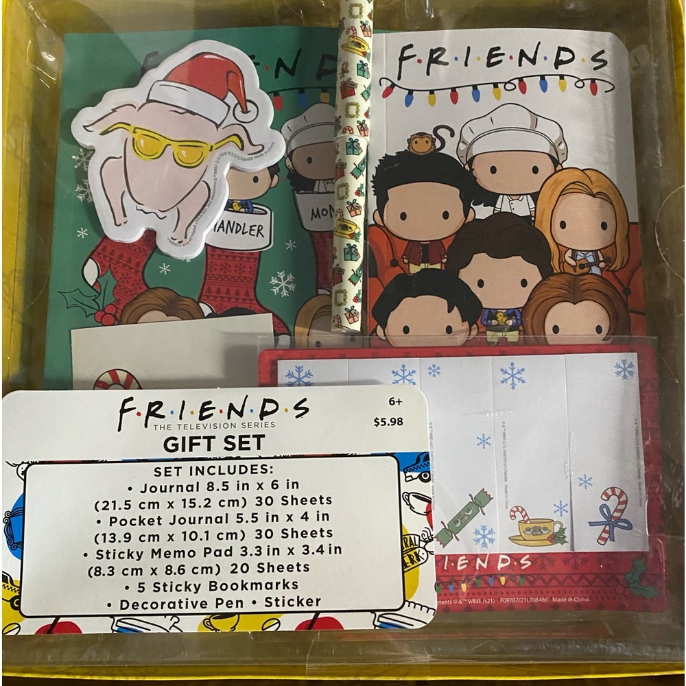 Innovative design “Friends the television series” Christmas journal set